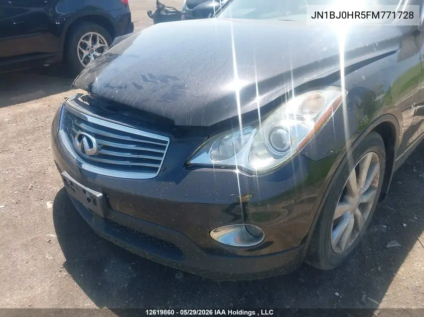 2015 Infiniti Qx50 VIN: JN1BJ0HR5FM771728 Lot: 12619860