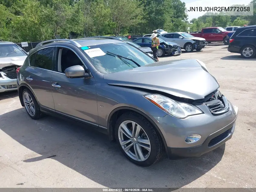 2015 Infiniti Qx50 Journey VIN: JN1BJ0HR2FM772058 Lot: 45319222