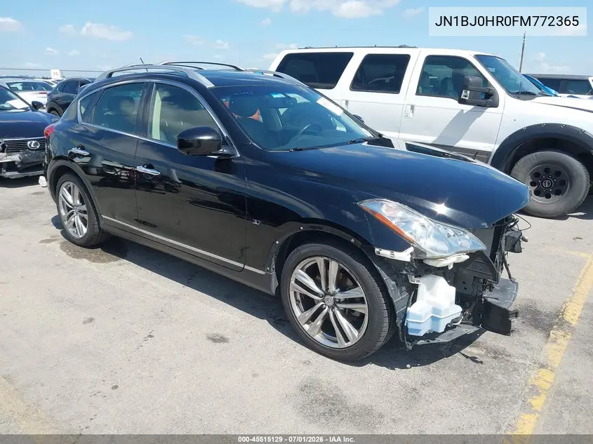 2015 Infiniti Qx50 Journey VIN: JN1BJ0HR0FM772365 Lot: 45515129