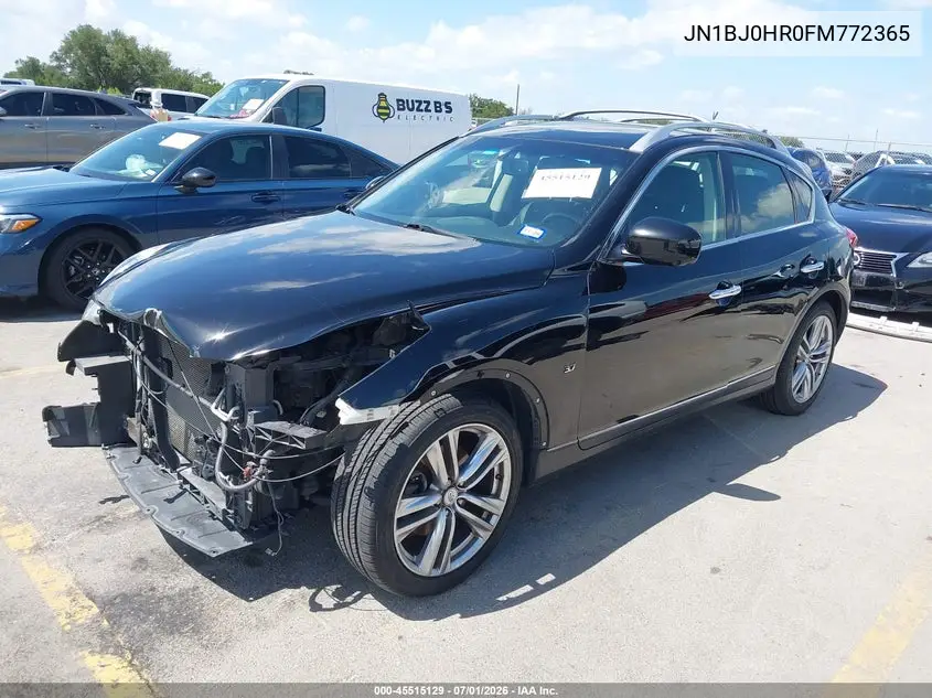 2015 Infiniti Qx50 Journey VIN: JN1BJ0HR0FM772365 Lot: 45515129