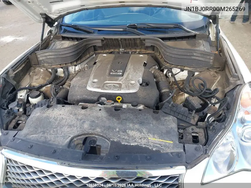 2016 Infiniti Qx50 VIN: JN1BJ0RR0GM265269 Lot: 12635324