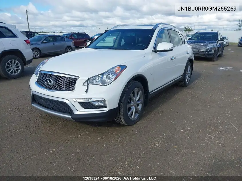 2016 Infiniti Qx50 VIN: JN1BJ0RR0GM265269 Lot: 12635324
