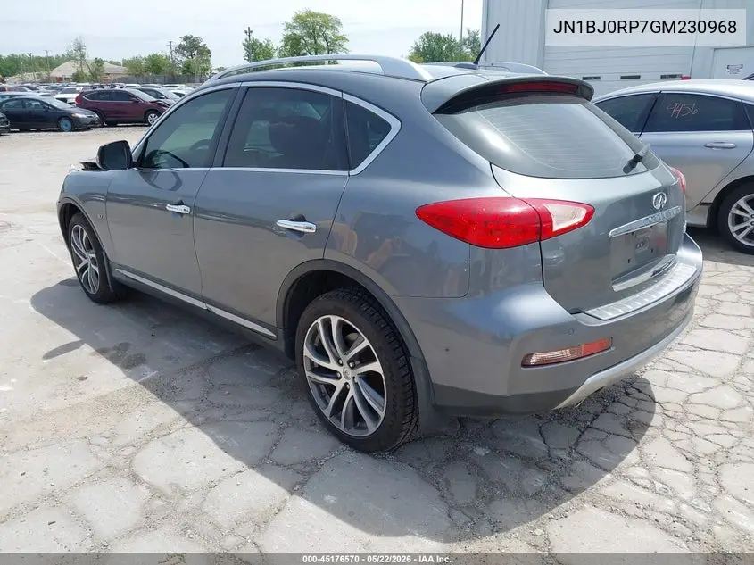 2016 Infiniti Qx50 VIN: JN1BJ0RP7GM230968 Lot: 45176570