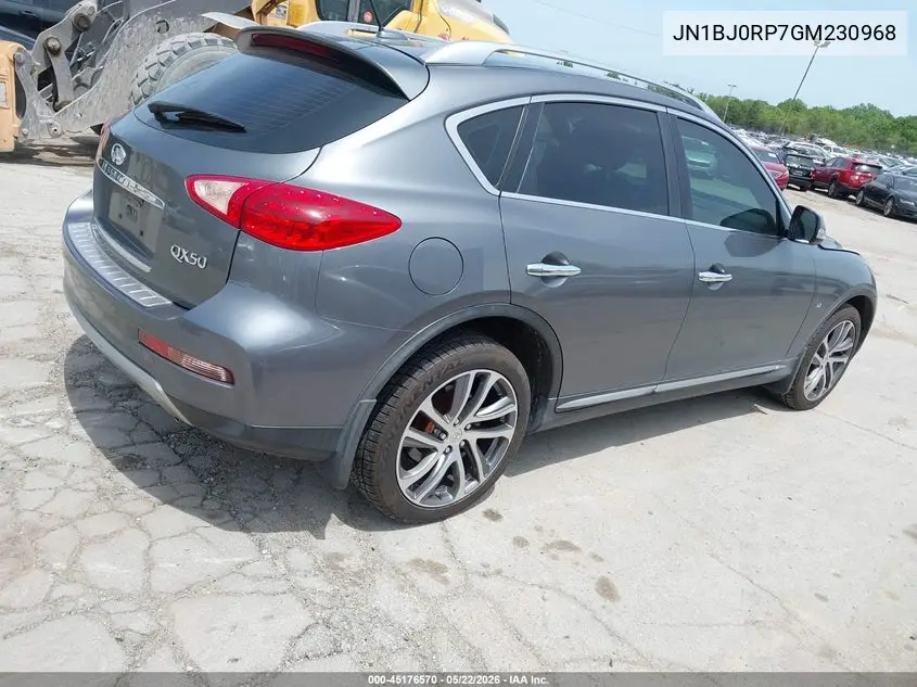 2016 Infiniti Qx50 VIN: JN1BJ0RP7GM230968 Lot: 45176570