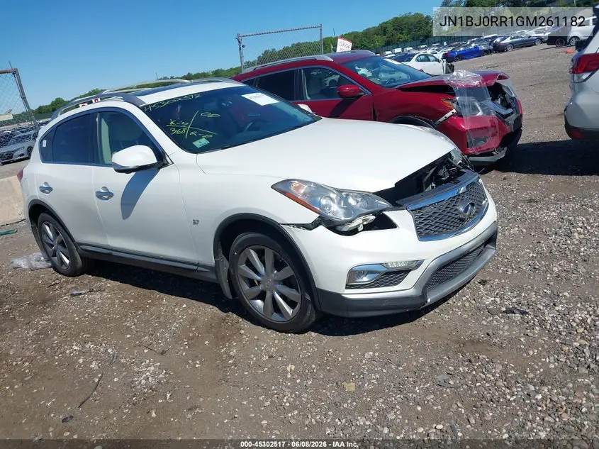 2016 Infiniti Qx50 VIN: JN1BJ0RR1GM261182 Lot: 45302517