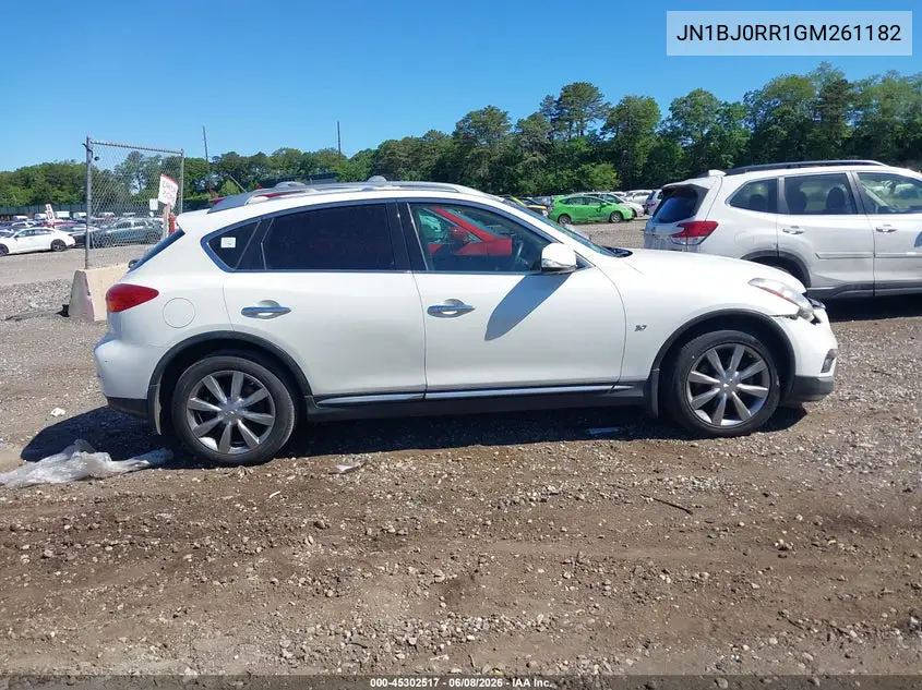 2016 Infiniti Qx50 VIN: JN1BJ0RR1GM261182 Lot: 45302517