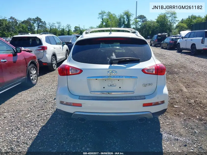 2016 Infiniti Qx50 VIN: JN1BJ0RR1GM261182 Lot: 45302517