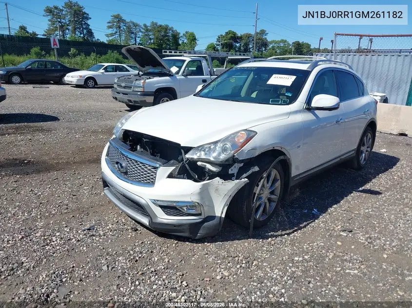 2016 Infiniti Qx50 VIN: JN1BJ0RR1GM261182 Lot: 45302517