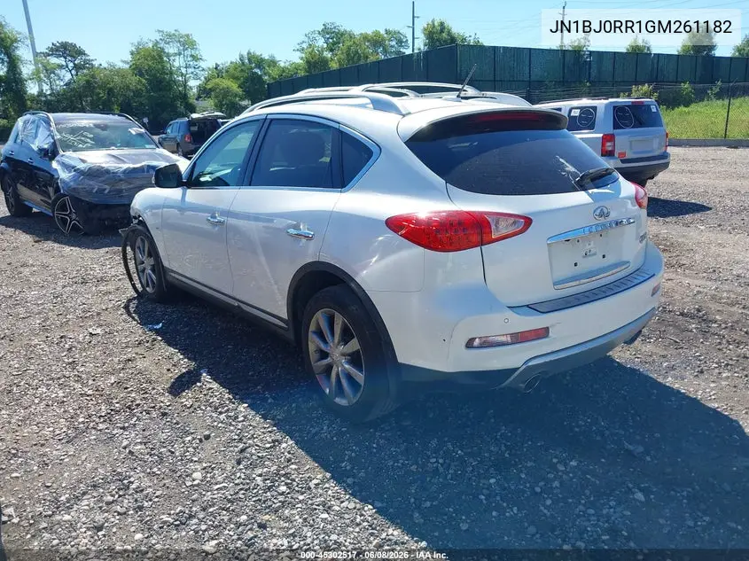 2016 Infiniti Qx50 VIN: JN1BJ0RR1GM261182 Lot: 45302517