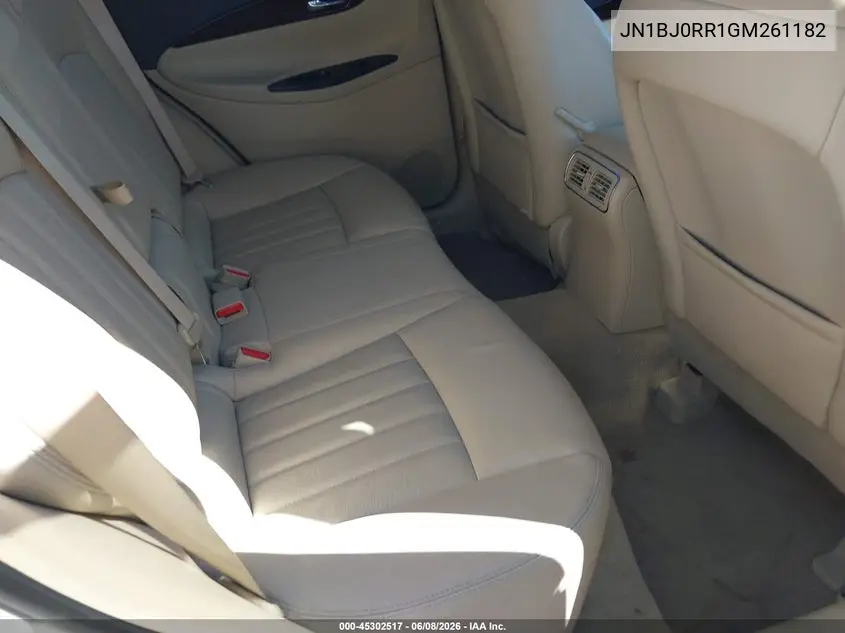 2016 Infiniti Qx50 VIN: JN1BJ0RR1GM261182 Lot: 45302517