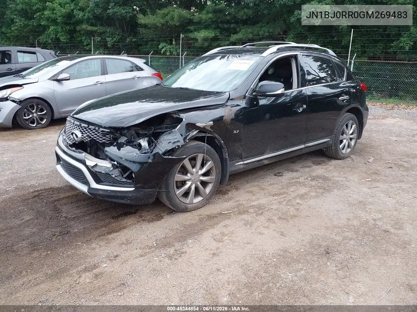 2016 Infiniti Qx50 VIN: JN1BJ0RR0GM269483 Lot: 45344854