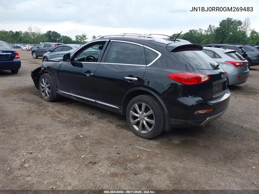 2016 Infiniti Qx50 VIN: JN1BJ0RR0GM269483 Lot: 45344854