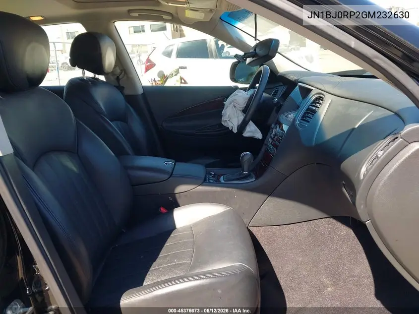 2016 Infiniti Qx50 VIN: JN1BJ0RP2GM232630 Lot: 45376673