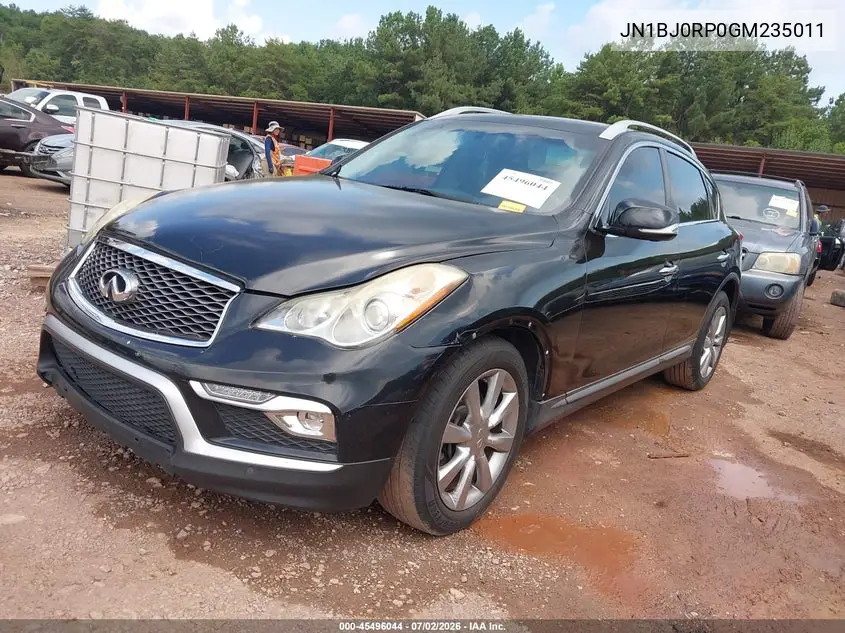 2016 Infiniti Qx50 VIN: JN1BJ0RP0GM235011 Lot: 45496044