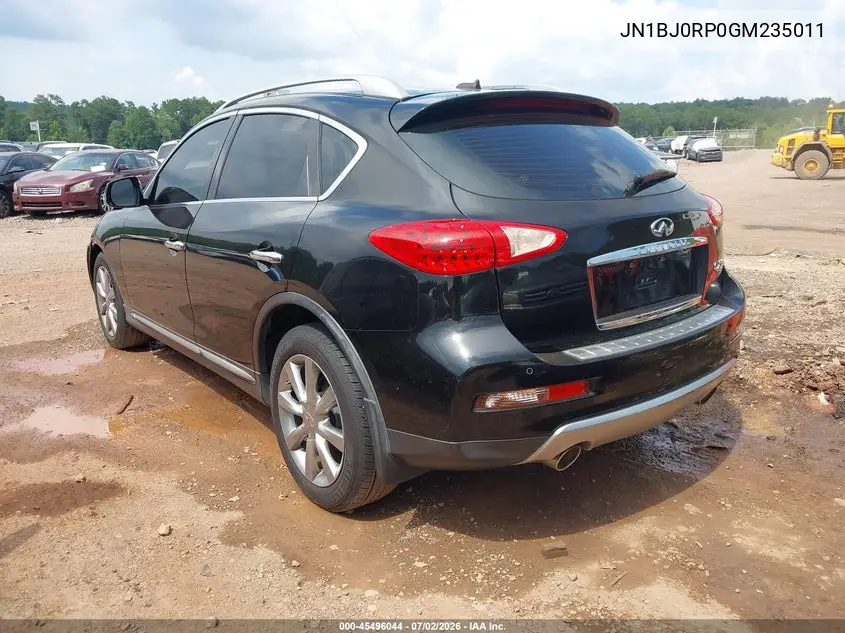 2016 Infiniti Qx50 VIN: JN1BJ0RP0GM235011 Lot: 45496044