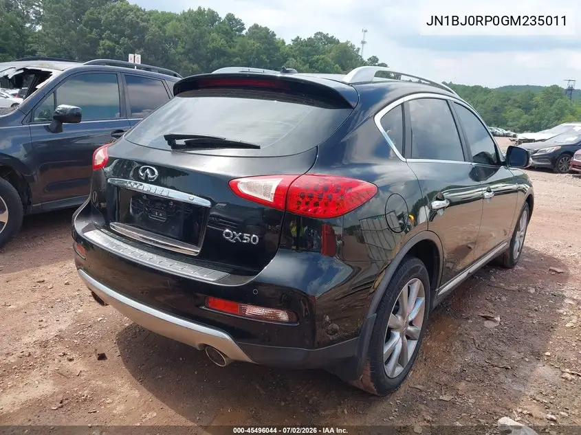 2016 Infiniti Qx50 VIN: JN1BJ0RP0GM235011 Lot: 45496044