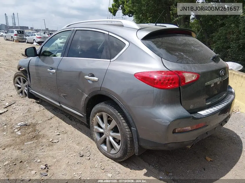 2016 Infiniti Qx50 VIN: JN1BJ0RR0GM261657 Lot: 45601325