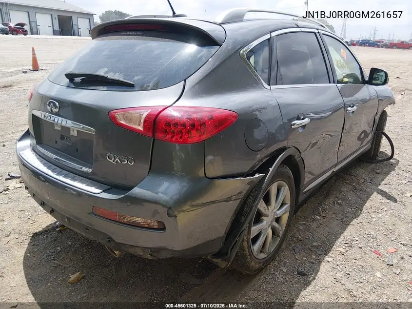 2016 Infiniti Qx50 VIN: JN1BJ0RR0GM261657 Lot: 45601325