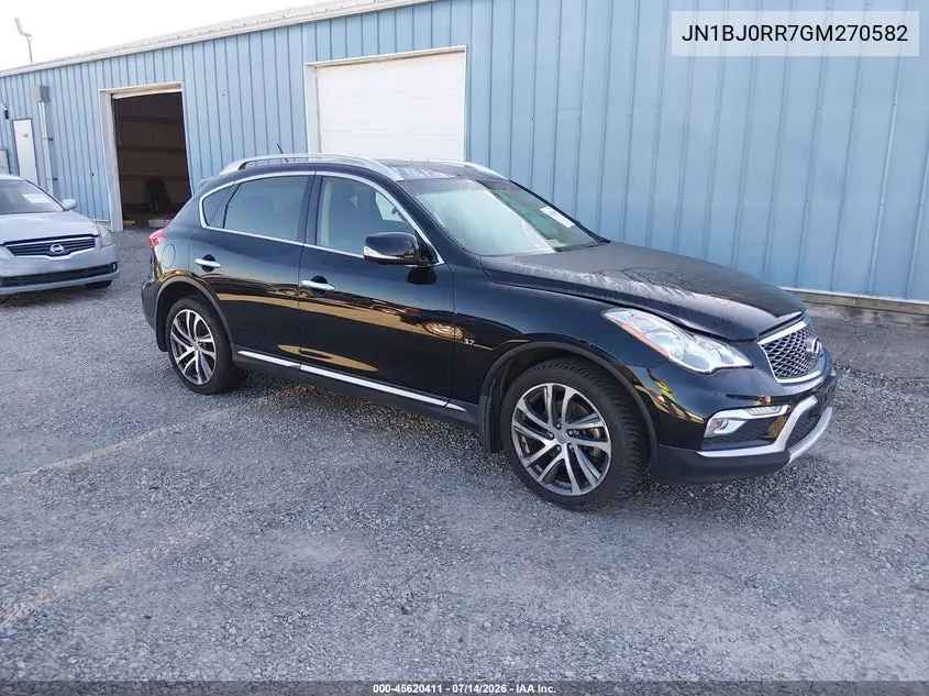 2016 Infiniti Qx50 VIN: JN1BJ0RR7GM270582 Lot: 45620411