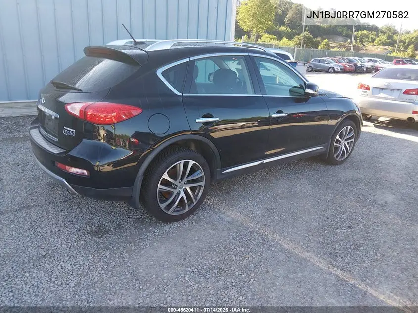 2016 Infiniti Qx50 VIN: JN1BJ0RR7GM270582 Lot: 45620411