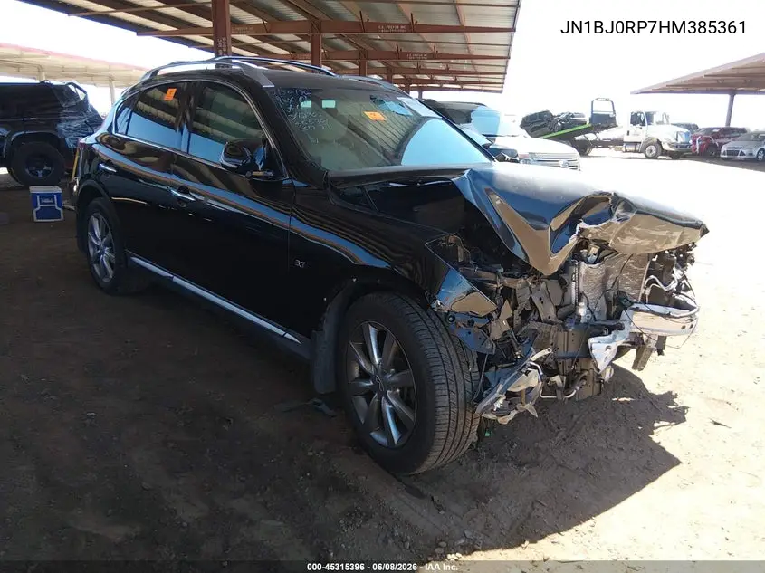 2017 Infiniti Qx50 VIN: JN1BJ0RP7HM385361 Lot: 45315396