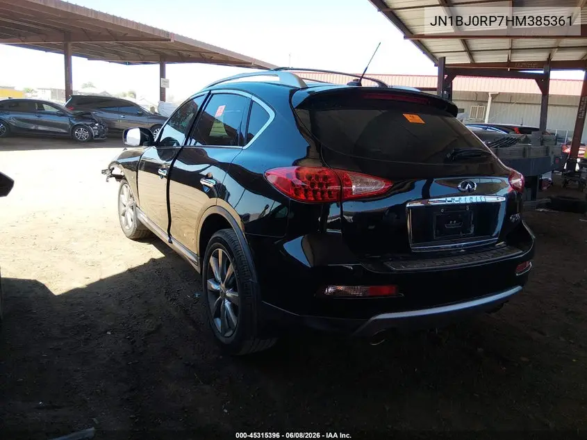 2017 Infiniti Qx50 VIN: JN1BJ0RP7HM385361 Lot: 45315396