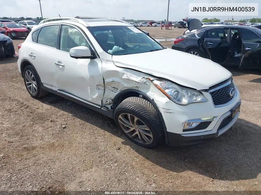 2017 Infiniti Qx50 VIN: JN1BJ0RR9HM400539 Lot: 45316117