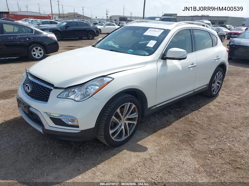 2017 Infiniti Qx50 VIN: JN1BJ0RR9HM400539 Lot: 45316117
