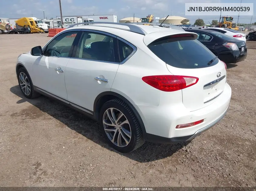 2017 Infiniti Qx50 VIN: JN1BJ0RR9HM400539 Lot: 45316117