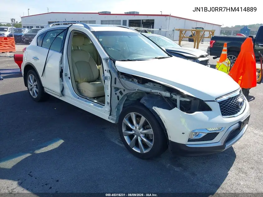 2017 Infiniti Qx50 VIN: JN1BJ0RR7HM414889 Lot: 45316231