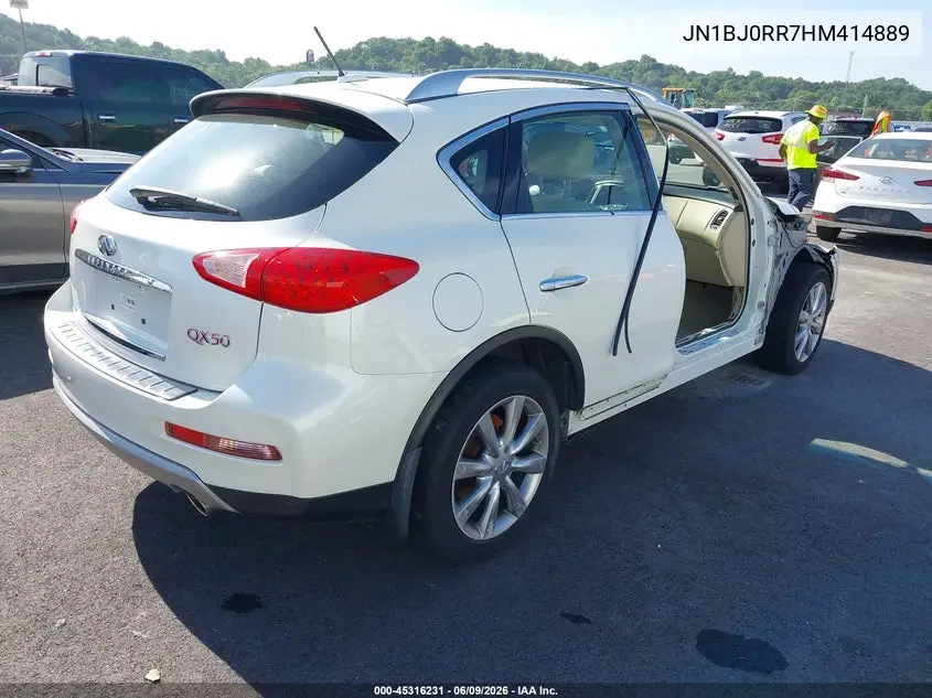 2017 Infiniti Qx50 VIN: JN1BJ0RR7HM414889 Lot: 45316231