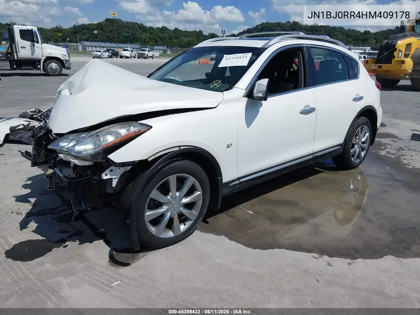 2017 Infiniti Qx50 VIN: JN1BJ0RR4HM409178 Lot: 45359433