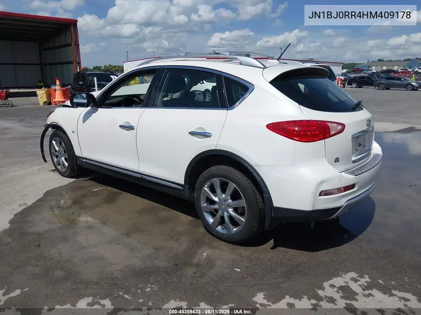 2017 Infiniti Qx50 VIN: JN1BJ0RR4HM409178 Lot: 45359433