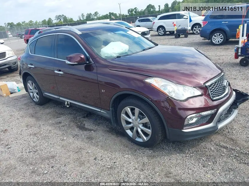2017 Infiniti Qx50 VIN: JN1BJ0RR1HM416511 Lot: 45393623