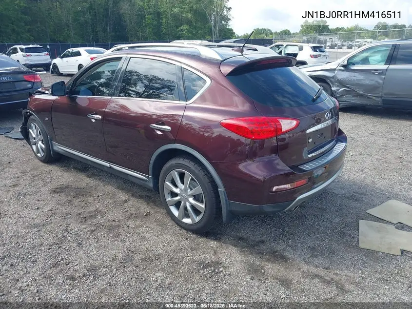 2017 Infiniti Qx50 VIN: JN1BJ0RR1HM416511 Lot: 45393623