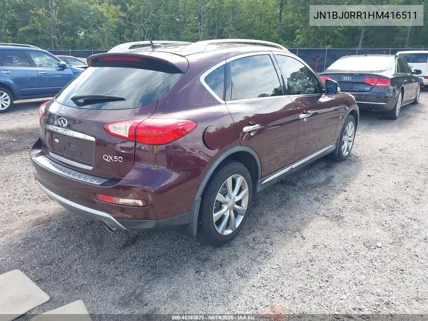 2017 Infiniti Qx50 VIN: JN1BJ0RR1HM416511 Lot: 45393623