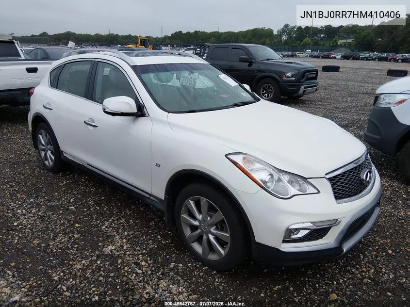 2017 Infiniti Qx50 VIN: JN1BJ0RR7HM410406 Lot: 45542767