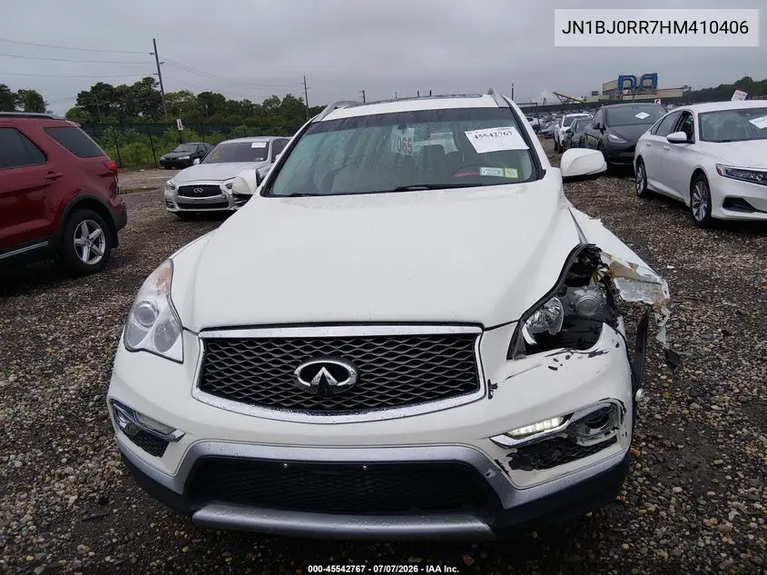 2017 Infiniti Qx50 VIN: JN1BJ0RR7HM410406 Lot: 45542767