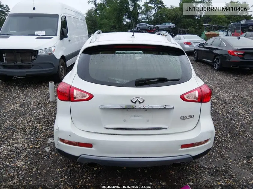 2017 Infiniti Qx50 VIN: JN1BJ0RR7HM410406 Lot: 45542767