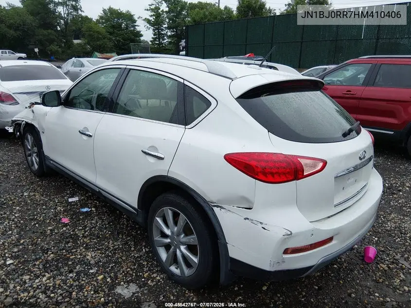 2017 Infiniti Qx50 VIN: JN1BJ0RR7HM410406 Lot: 45542767