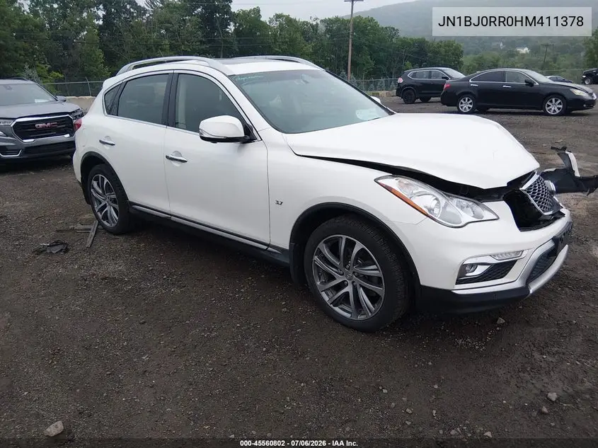 2017 Infiniti Qx50 VIN: JN1BJ0RR0HM411378 Lot: 45560802