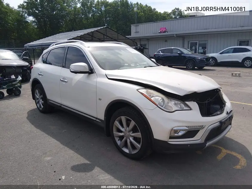 2017 Infiniti Qx50 VIN: JN1BJ0RR5HM410081 Lot: 45596912