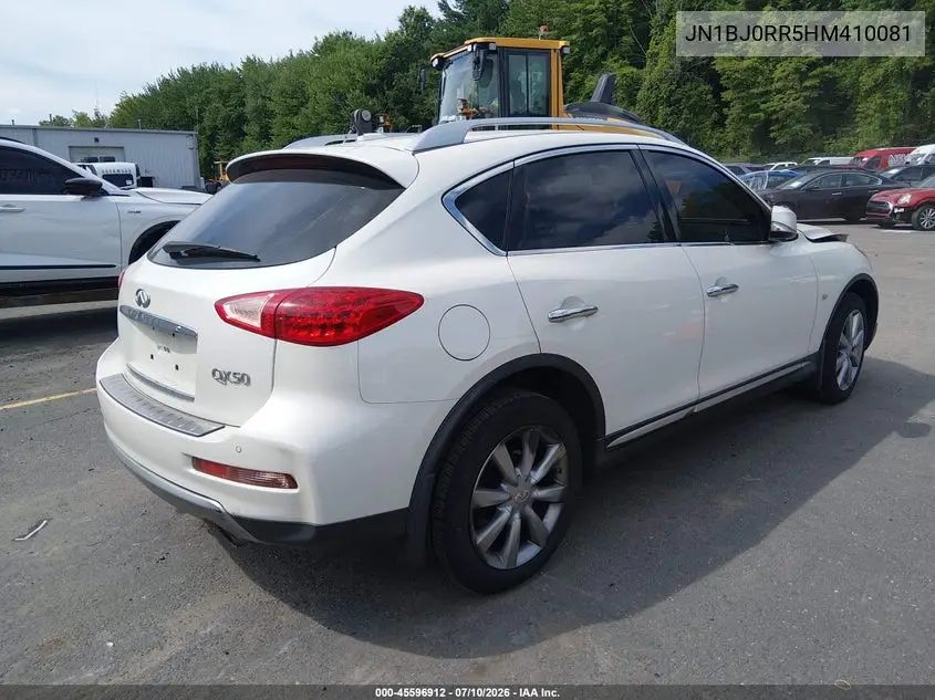 2017 Infiniti Qx50 VIN: JN1BJ0RR5HM410081 Lot: 45596912