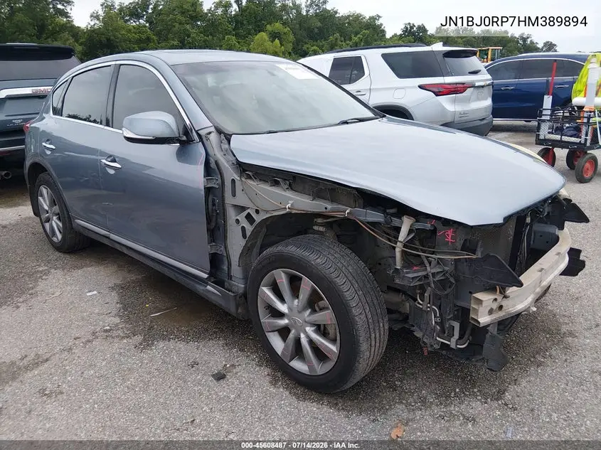 2017 Infiniti Qx50 VIN: JN1BJ0RP7HM389894 Lot: 45608487