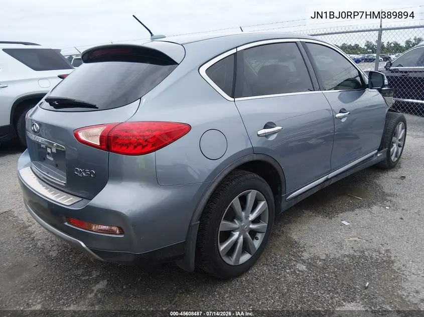 2017 Infiniti Qx50 VIN: JN1BJ0RP7HM389894 Lot: 45608487