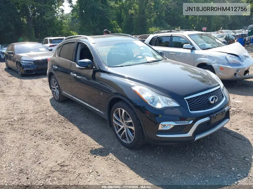 2017 Infiniti Qx50 VIN: JN1BJ0RR0HM412756 Lot: 45623302