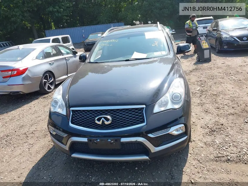 2017 Infiniti Qx50 VIN: JN1BJ0RR0HM412756 Lot: 45623302