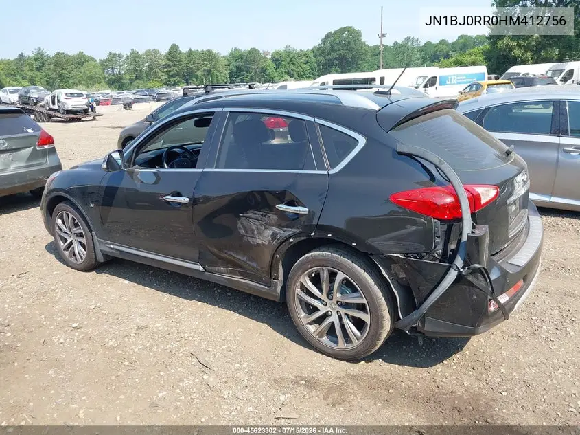2017 Infiniti Qx50 VIN: JN1BJ0RR0HM412756 Lot: 45623302