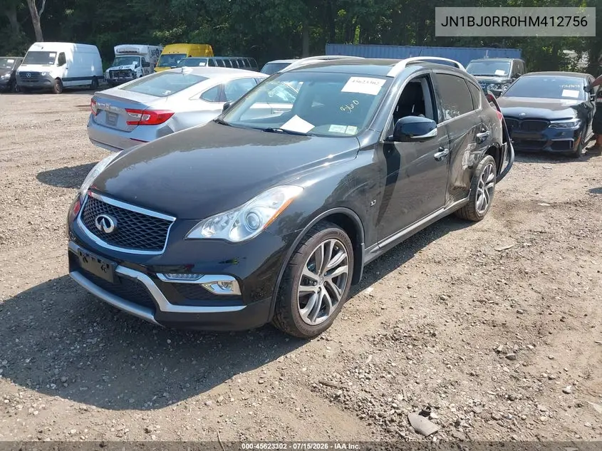 2017 Infiniti Qx50 VIN: JN1BJ0RR0HM412756 Lot: 45623302