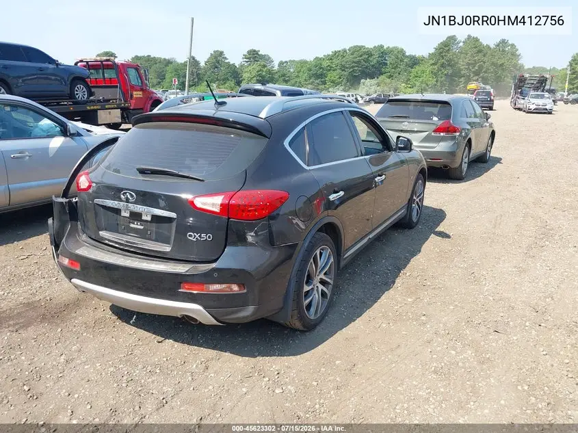 2017 Infiniti Qx50 VIN: JN1BJ0RR0HM412756 Lot: 45623302